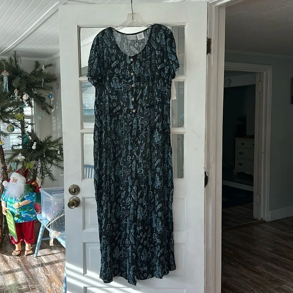 NWT Vintage Day For Night Divison of Phool Romper
